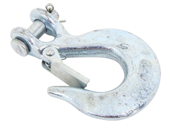 Bulldog Winch - Bulldog Winch Hook, 1/4" w/clasp G70 (20119)