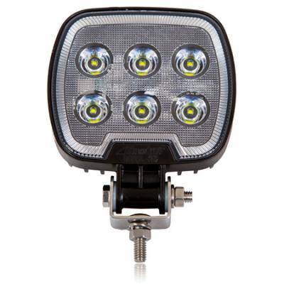 Maxxima - Maxxima Square 1,200 Lumen 6 LED Work Light (MWL-30)