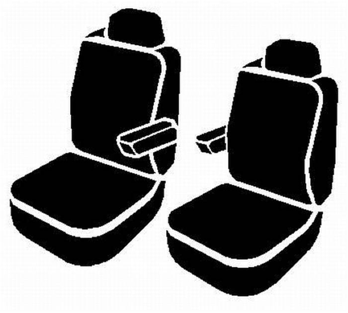 Fia - Fia Neo Neoprene Custom Fit Truck Seat Covers NP92-99GRAY