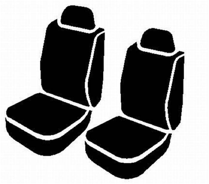 Fia - Fia Neo Neoprene Custom Fit Truck Seat Covers NP99-36GRAY