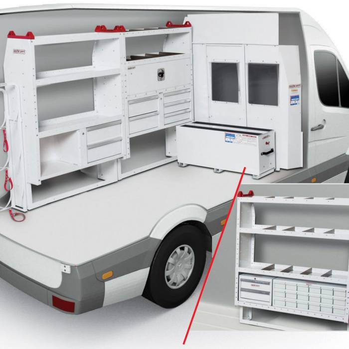 WEATHER GUARD® - Weather Guard Van Packages/Modules, Sprinter (600-9203)