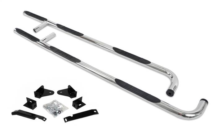 Big Country Truck Accessories - Big Country Truck Accessories 3 in. Round Wheel-To-Wheel Side Bars 373014