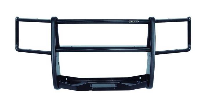 Go Rhino - Go Rhino - 23174MB - Winch Bumper with Brush Guards