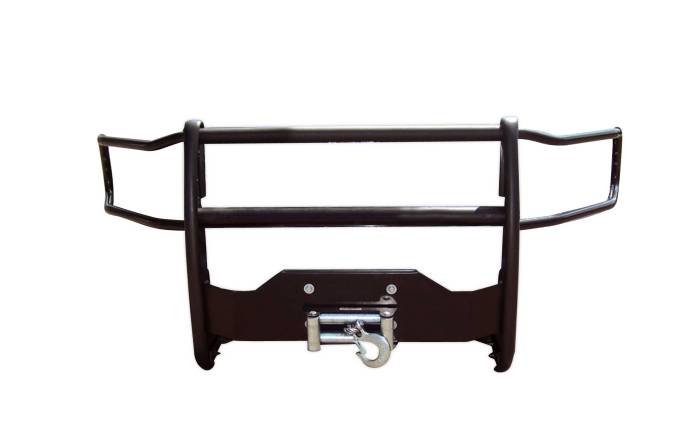 Go Rhino - Go Rhino - 23219MB - Winch Guard with Brush Guards