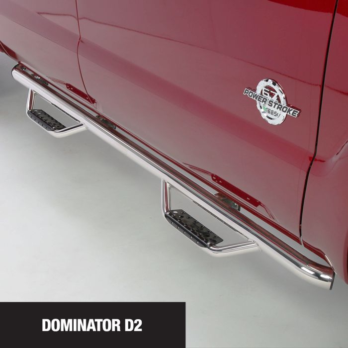 Go Rhino - Go Rhino - D24156PS - DOMINATOR D2 Cab-Length SideSteps