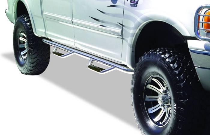 Go Rhino - Go Rhino - D24176PS - DOMINATOR D2 Cab-Length SideSteps