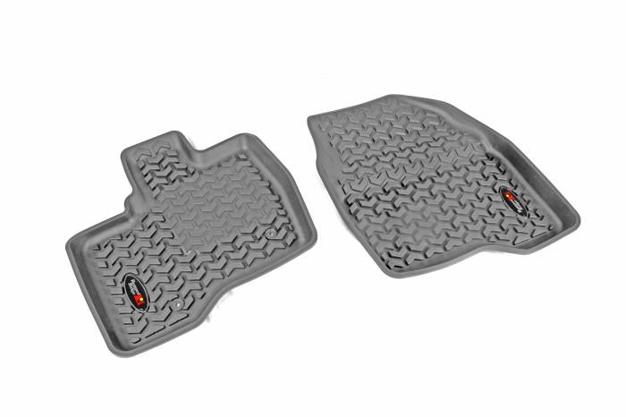 Rugged Ridge - Floor Liners, Front, Gray; 11-14 Ford Explorer