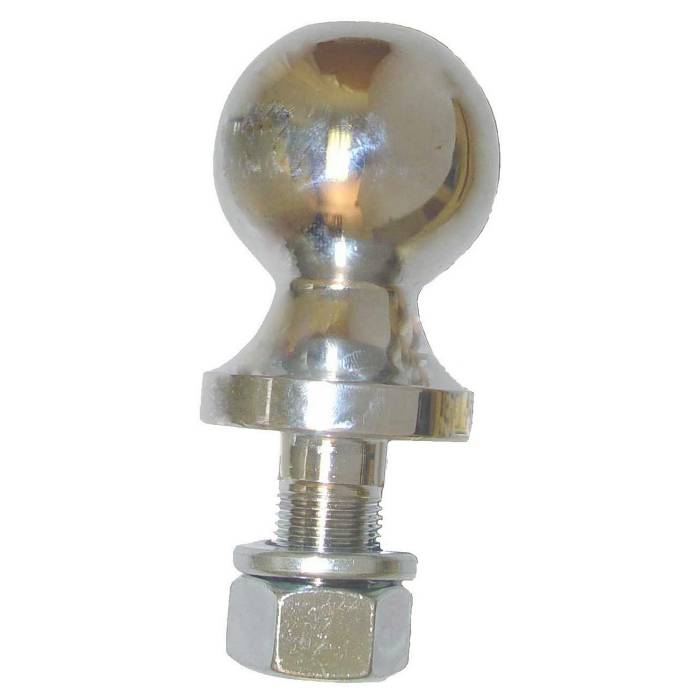 Rugged Ridge - 2 Inch Trailer Hitch Ball, Chrome