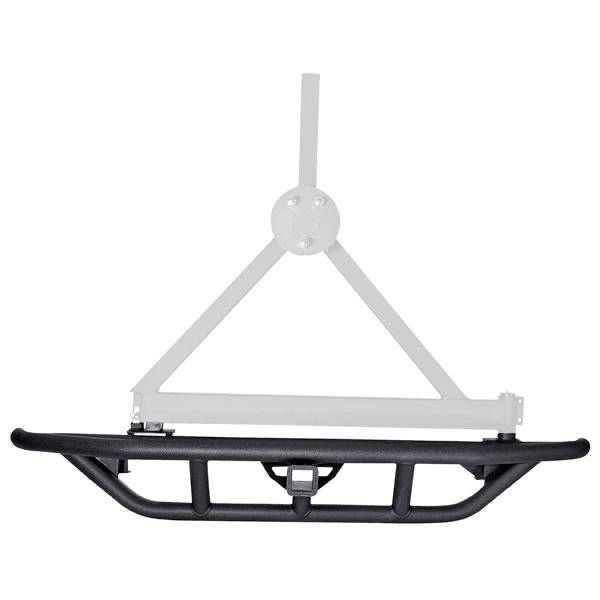 Rugged Ridge - RRC Rear Bumper, Tire Carrier Provision; 87-06 Jeep Wrangler YJ/TJ