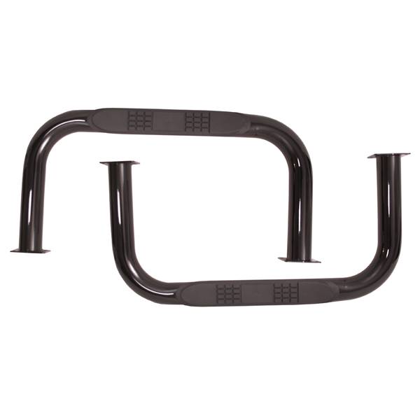 Rugged Ridge - Nerf Bars, Black; 55-75 Jeep CJ5