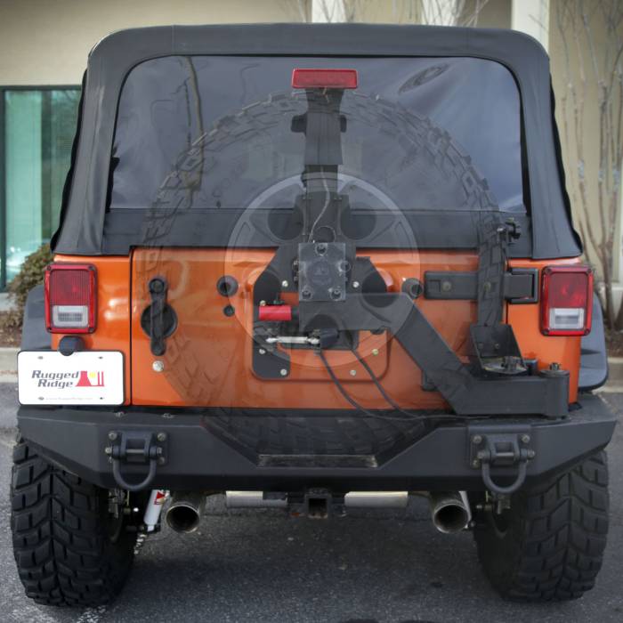 Rugged Ridge - XHD Gen II Swing and Lock Tire Carrier; 07-16 Jeep Wrangler JK