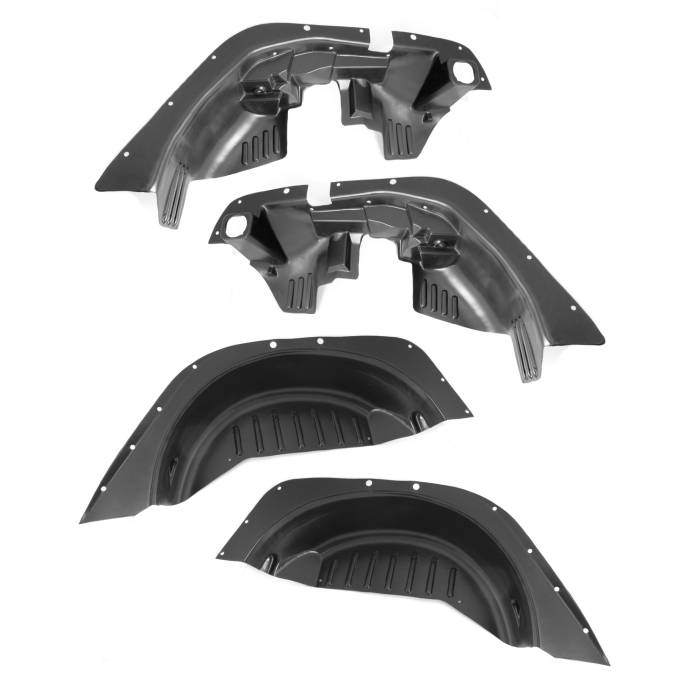 Rugged Ridge - 4 Piece Inner Fender Liner Kit; 07-16 Jeep Wrangler JK