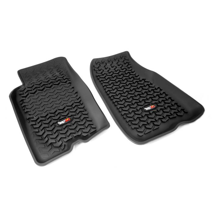 Rugged Ridge - Floor Liners, Front, Black; 93-98 Jeep Grand Cherokee ZJ