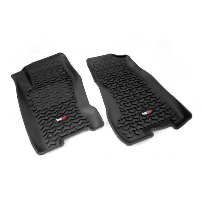 Rugged Ridge - Floor Liners, Front, Black; 99-04 Jeep Grand Cherokee WJ