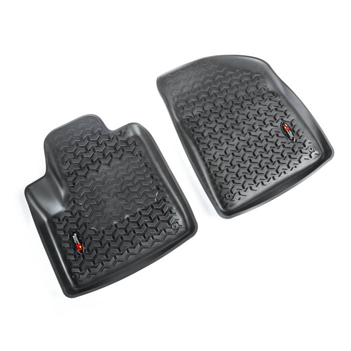 Rugged Ridge - Floor Liners, Front, Black; 14-16 Jeep Cherokee