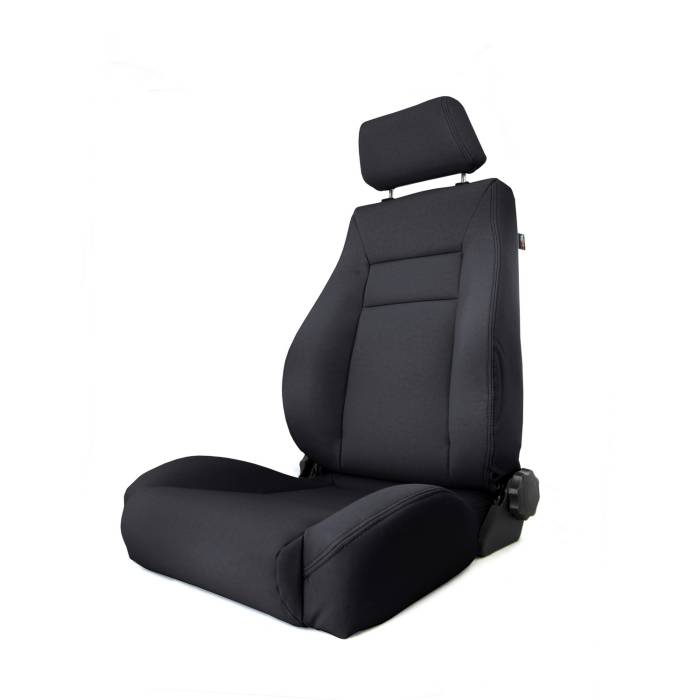 Rugged Ridge - Ultra Front Seat, Reclinable, Black Denim; 97-06 Jeep Wrangler TJ