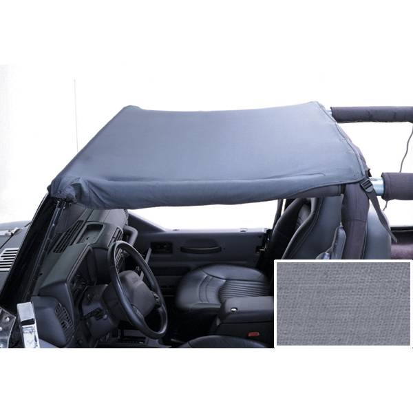 Rugged Ridge - Summer Brief Top, Gray; 87-91 Jeep Wrangler YJ