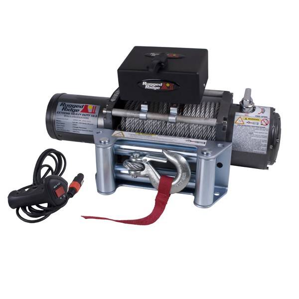 Rugged Ridge - Heavy Duty 10500 lbs Off Road Winch