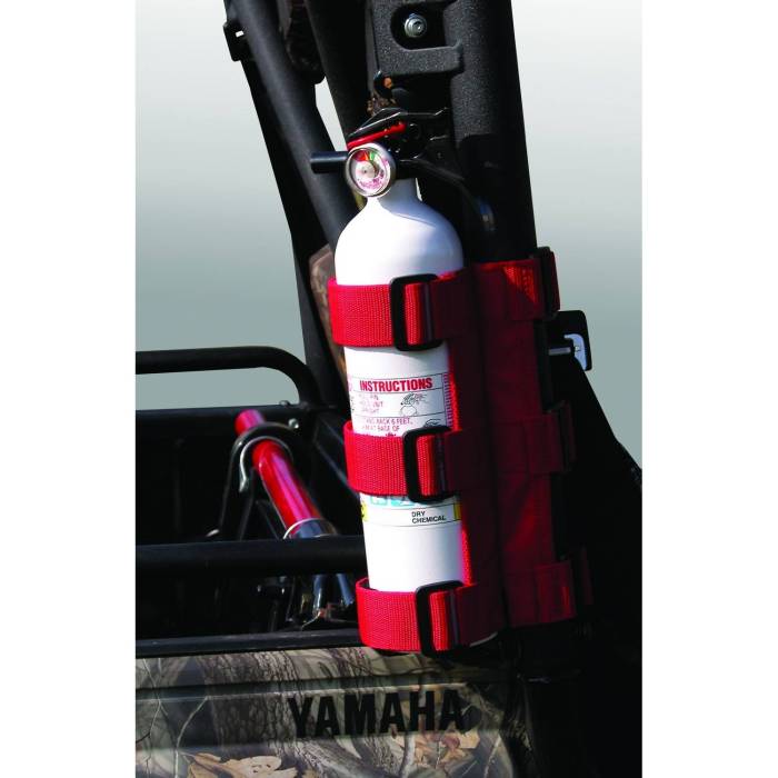 Rugged Ridge - Fire Extinguisher Holder, Red