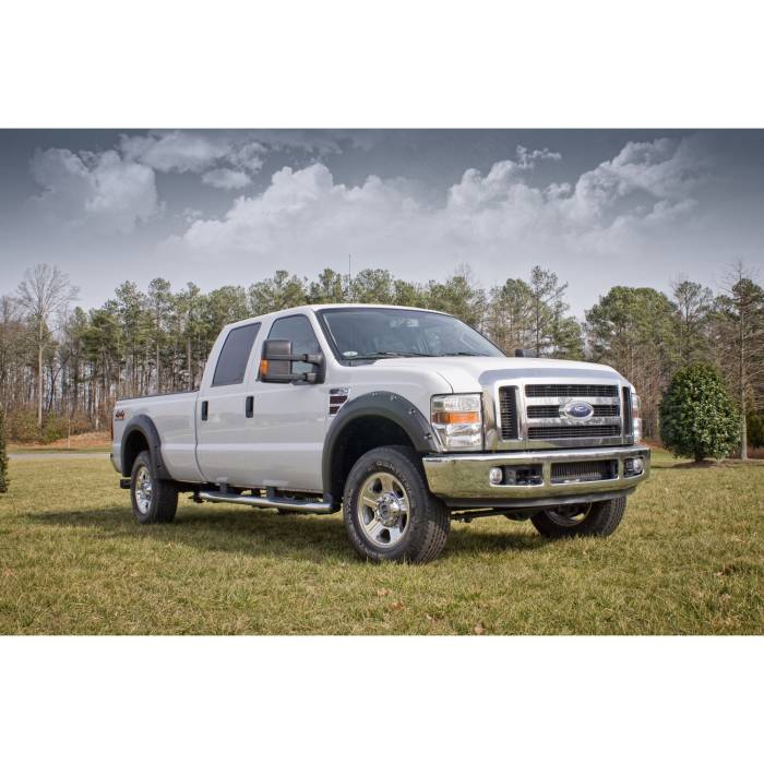 Rugged Ridge - Fender Flare Kit, Black; 08-10 Ford F-250/F-350/F-450 SD Pickups