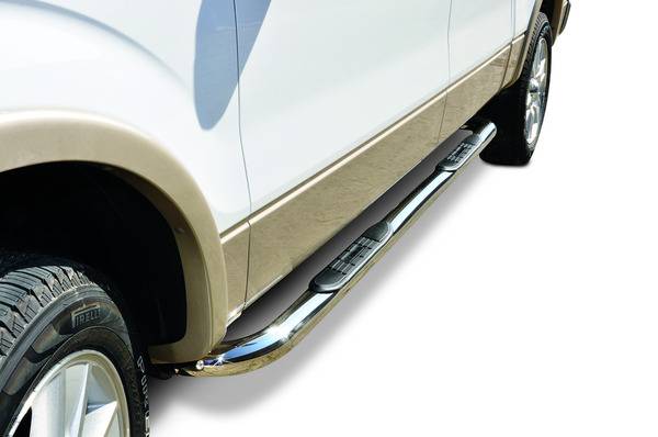 Big Country Truck Accessories - Big Country Truck Accessories - 371274 - 3in Round Classic Side Bars