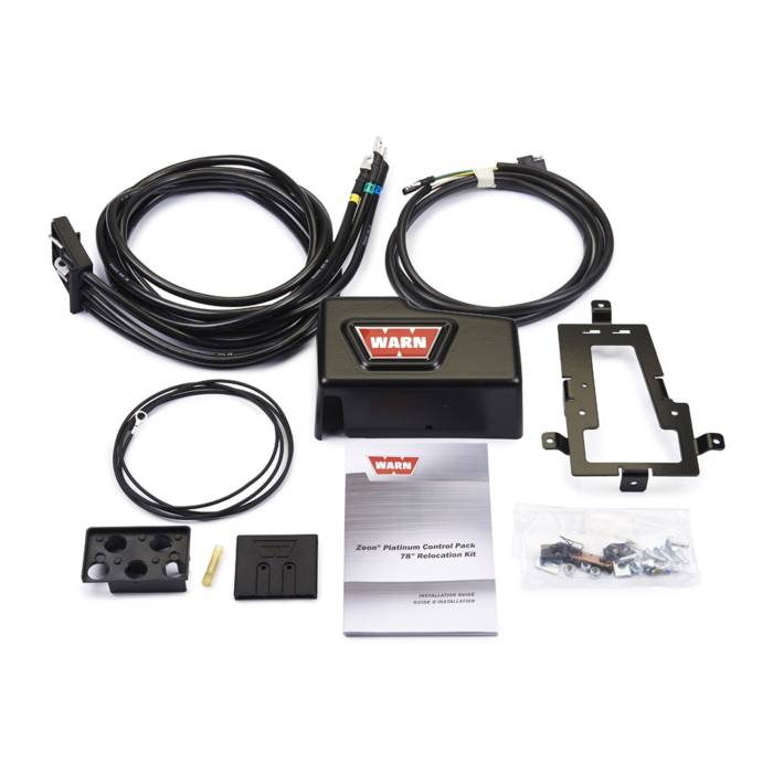 Warn - Warn Zeon Platinum Control Pack Relocation Kit 92193