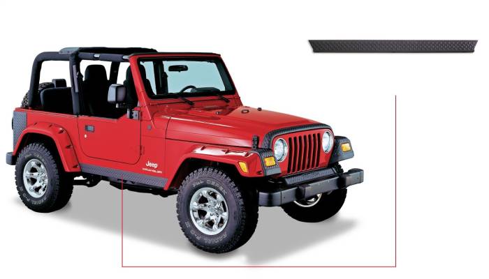 Bushwacker - Bushwacker TrailArmor Rocker Panel 14002