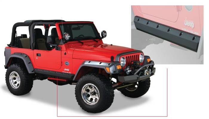 Bushwacker - Bushwacker TrailArmor Rocker Panel 14008