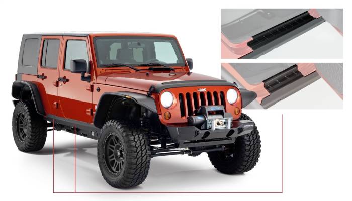 Bushwacker - Bushwacker TrailArmor Rocker Panel 14012