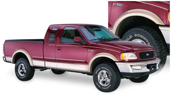 Bushwacker - Bushwacker Extend-A-Fender Flares 20033-11