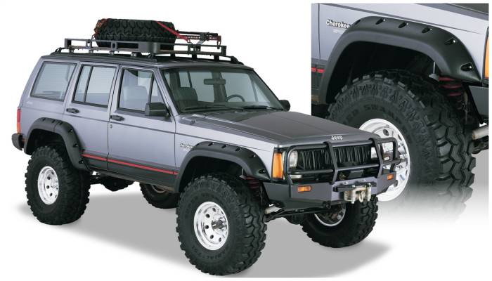 Bushwacker - Bushwacker Cut-Out Fender Flares 10911-07