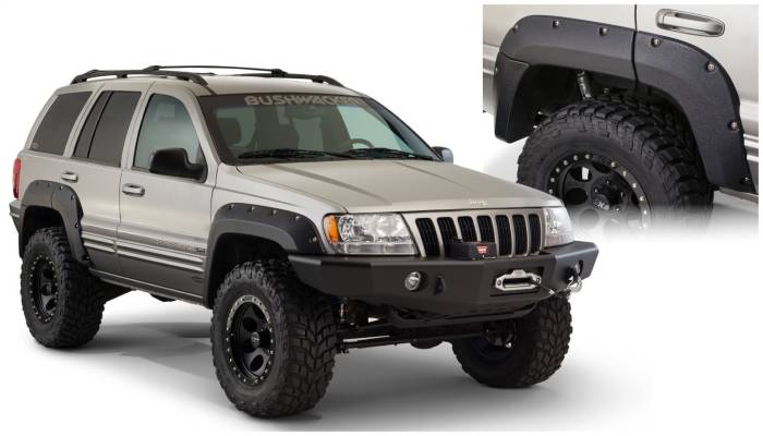 Bushwacker - Bushwacker Cut-Out Fender Flares 10072-07