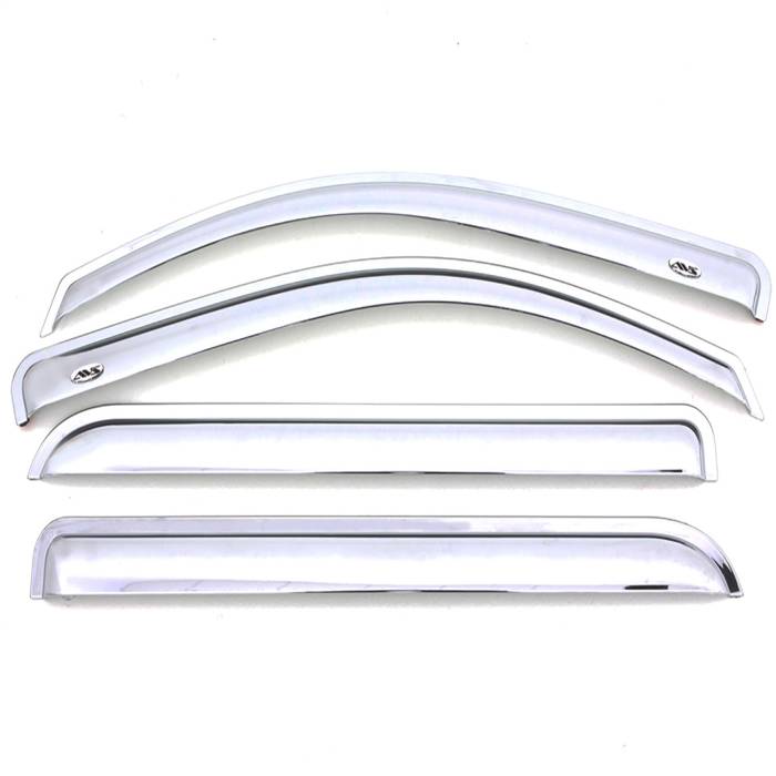 Auto Ventshade - Auto Ventshade Chrome Ventvisor Deflector 4 pc. 684383