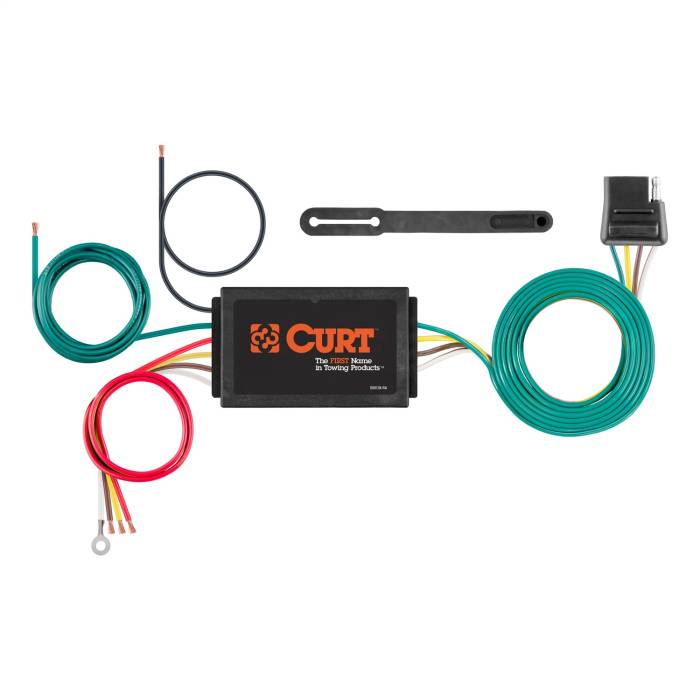 CURT - CURT Powered 3-To-2-Wire Taillight Converter 56190