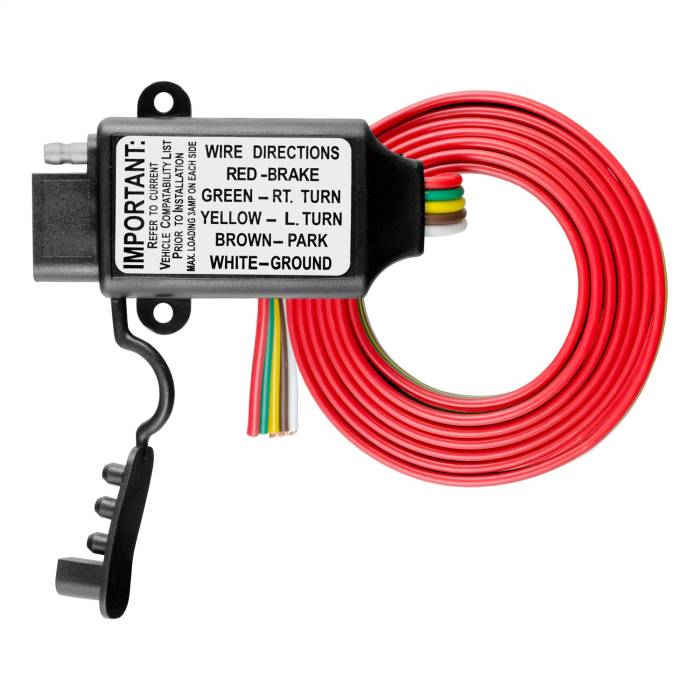 CURT - CURT Non-Powered 3-to-2-Wire Taillight Converter 55177