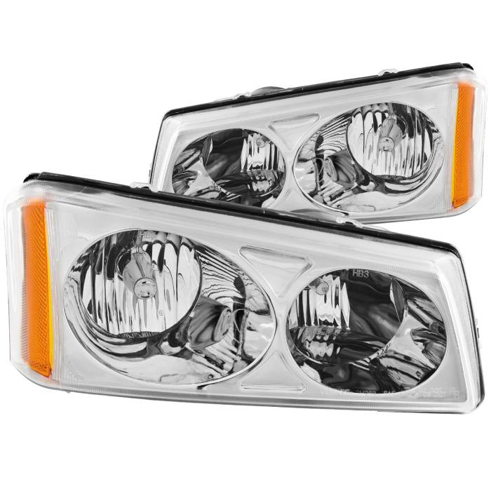 Anzo USA - Anzo USA Crystal Headlight Set 111010