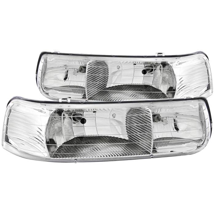 Anzo USA - Anzo USA Crystal Headlight Set 111011