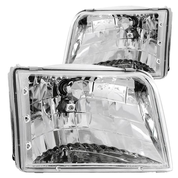 Anzo USA - Anzo USA Crystal Headlight Set 111036