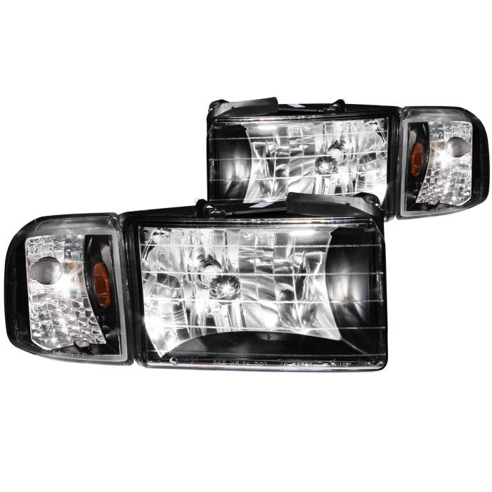 Anzo USA - Anzo USA Crystal Headlight Set 111067