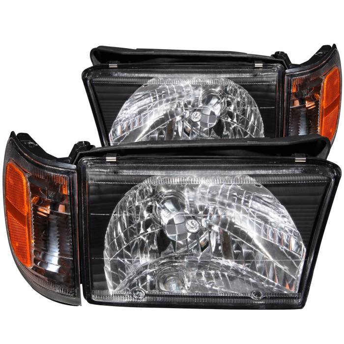 Anzo USA - Anzo USA Crystal Headlight Set 111077