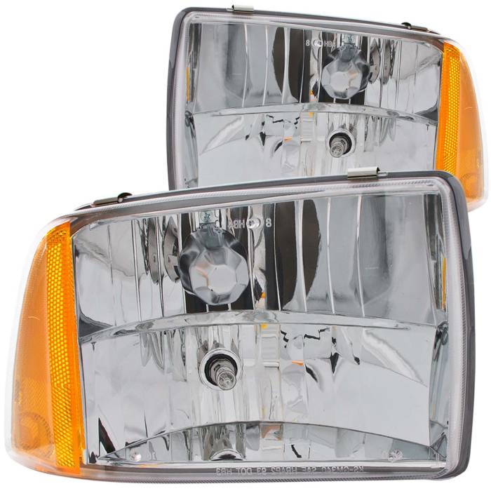 Anzo USA - Anzo USA Crystal Headlight Set 111078