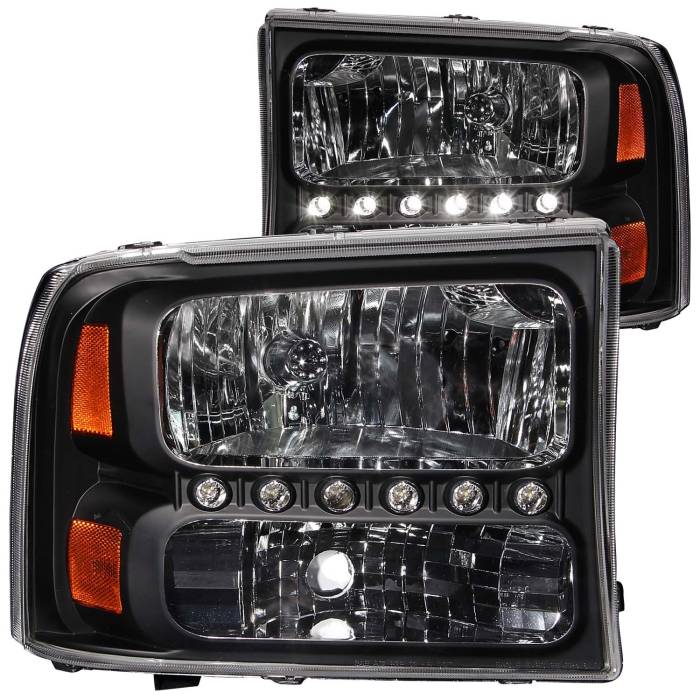 Anzo USA - Anzo USA Crystal Headlight Set 111106