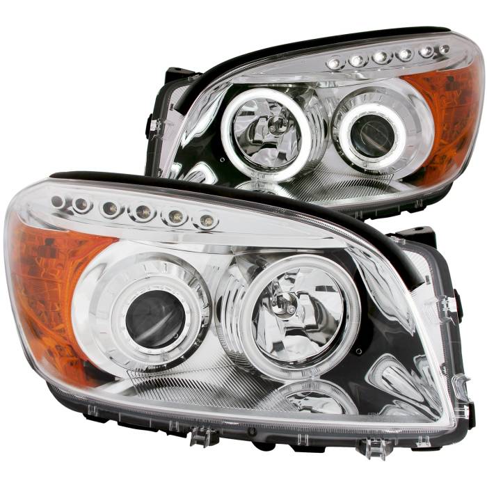 Anzo USA - Anzo USA Projector Headlight Set w/Halo 111121