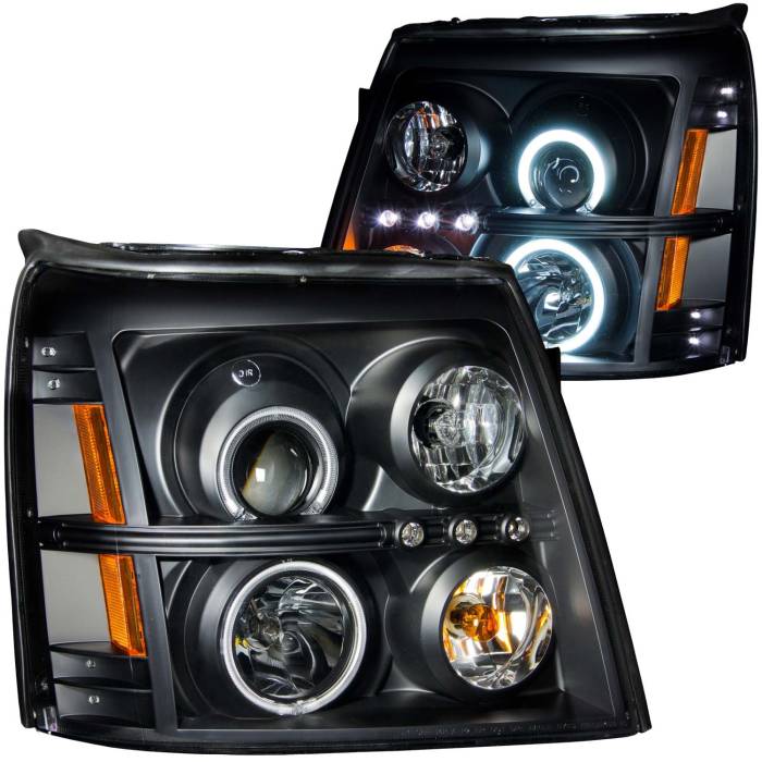 Anzo USA - Anzo USA Projector Headlight Set w/Halo 111142