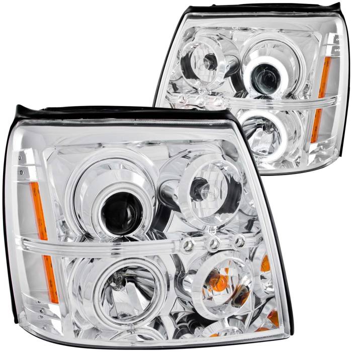 Anzo USA - Anzo USA Projector Headlight Set w/Halo 111143