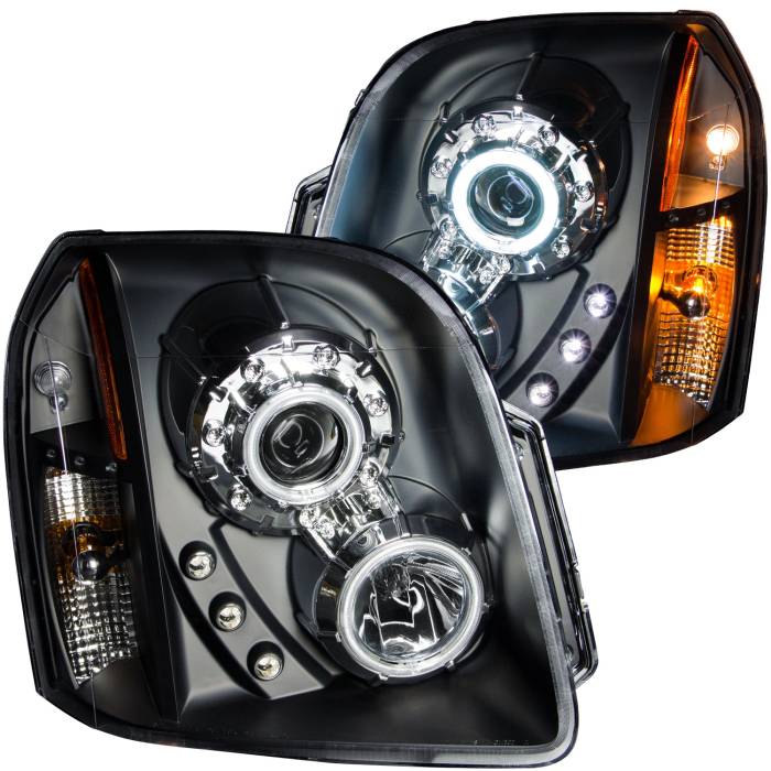 Anzo USA - Anzo USA Projector Headlight Set w/Halo 111148