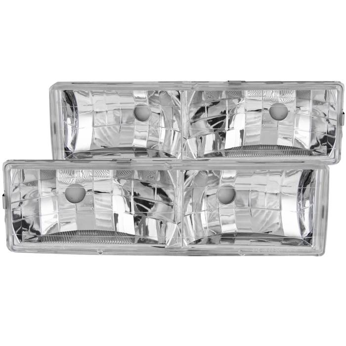 Anzo USA - Anzo USA Crystal Headlight Set 111136