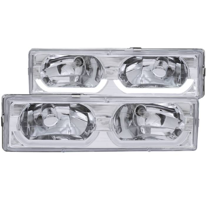 Anzo USA - Anzo USA Crystal Headlight Set 111300