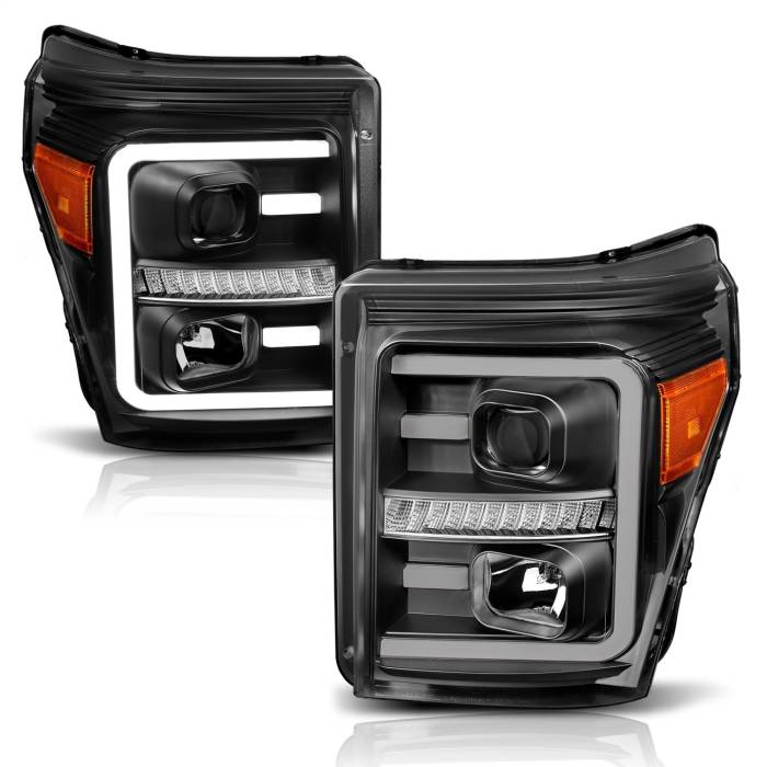 Anzo USA - Anzo USA Projector Headlight Set 111406