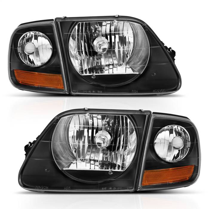 Anzo USA - Anzo USA Crystal Headlight Set 111460